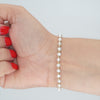 Video image preview for Organic Freshwater Pearl Beaded Necklace in Gold-Filled
