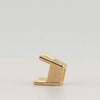 Video image preview for Four Prong Emerald Shape Solid Base Settings in 14K Gold (5.00 x 3.00 mm - 8.50 x 6.50 mm)