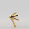 Video image preview for Six Prong Pear Shape Tiffany Settings With Peg in 14K Gold (3.00 x 1.75 mm - 15.00 x 9.00 mm)