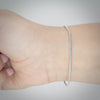 Video image preview for Bulk / Spooled Round Snake Chain in 14K White Gold (1.00 mm - 1.55 mm)