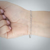 Video image preview for Bulk / Spooled Diamond Cut Round Cable Chain in 14K & 18K White Gold (1.05 mm - 2.20 mm)