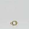 Video image preview for Square Bezel Pendant in 14K Gold (2.50 mm - 3.00 mm)