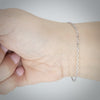 Video image preview for Bulk / Spooled Elongated Diamond Cut Cable Chain in 14K & 18K White Gold (1.00 mm - 3.30 mm)
