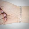 Video image preview for Bulk / Spooled Franco Foxtail Chain in 14K White Gold (1.50 mm - 2.50 mm)
