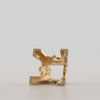 Video image preview for V-End Square Filigree Settings in 14K Gold (4.00 mm - 8.50 mm)