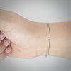 Video image preview for Bulk / Spooled Diamond Cut Round Bead Chain in 14K White Gold (1.20 mm - 1.90 mm)