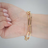 Video image preview for Bulk / Spooled Heavy Square Paperclip Chain in 14K Gold-Filled (9.00 mm)