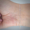 Video image preview for Bulk / Spooled Classic Figaro Chain in Sterling Silver (1.30 mm - 11.00 mm)