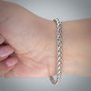 Video image preview for Bulk / Spooled Classic Wheat Chain in Sterling Silver (3.00 mm - 4.00 mm)