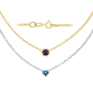 Bezel Necklaces