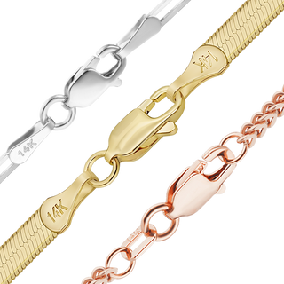 Men's 8.0mm Mariner Link Chain Necklace in 10K Gold - 22
