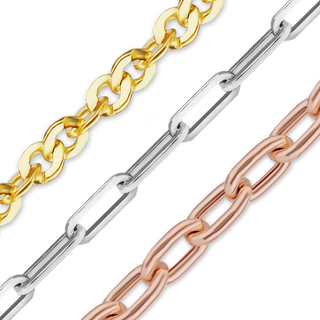 Gold Spooled Chains