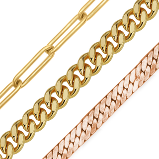 Gold-Filled Spooled Chains