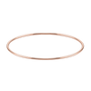 Plain Wire Bangle Bracelet in 18K Gold