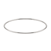 Plain Wire Bangle Bracelet in 18K Gold