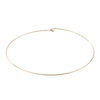 Plain Wire Choker in 18K Gold