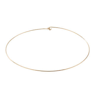 Plain Wire Choker in Gold Filled