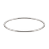 Plain Wire Bangle Bracelet in 18K Gold