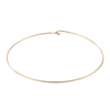 Plain Wire Choker in 18K Gold