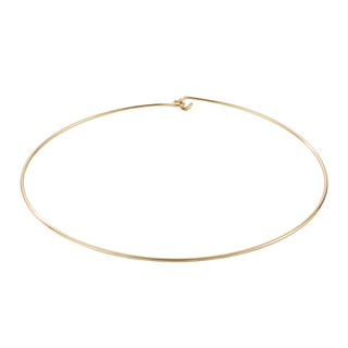 Plain Wire Choker in 18K Gold