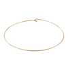 Plain Wire Choker in Gold Filled