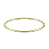 Plain Wire Bangle Bracelet in 18K Gold