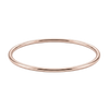 Plain Wire Bangle Bracelet in 18K Gold