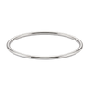 Plain Wire Bangle Bracelet in 18K Gold