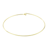Plain Wire Choker in 18K Gold