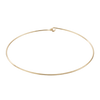 Plain Wire Choker in 18K Gold
