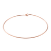Plain Wire Choker in 18K Gold