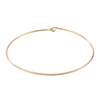 Plain Wire Choker in Gold Filled