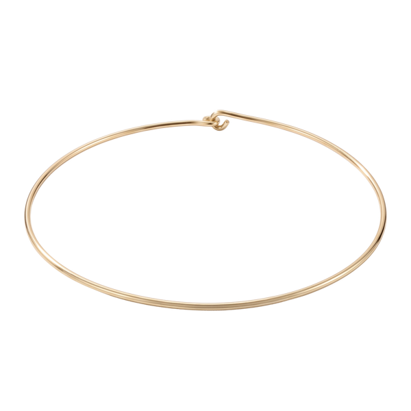 Plain Wire Choker in Gold Filled