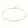 Plain Wire Choker in 18K Gold