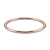 Plain Wire Bangle Bracelet in 14K Gold