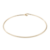 Plain Wire Choker in 14K Gold