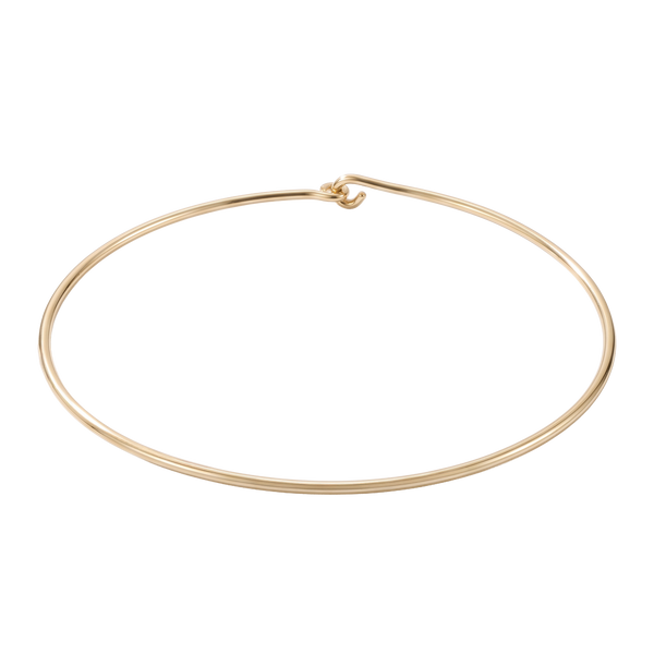 Plain Wire Choker in Gold Filled