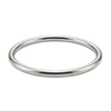 Plain Wire Bangle Bracelet in 18K Gold