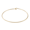Plain Wire Choker in 14K Gold