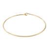Plain Wire Choker in 10K Gold