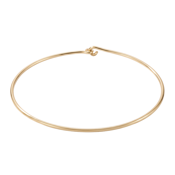 Plain Wire Choker in Gold Filled