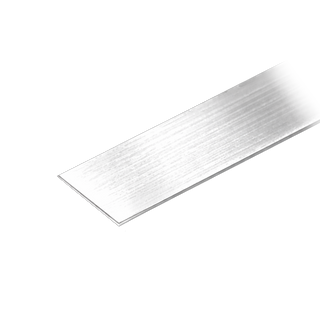 Sterling Silver Flat Medium Plate (Sheet) (1.00" width)