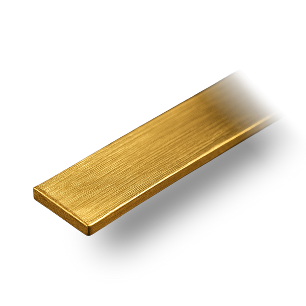 10K Yellow Flat Medium Wire