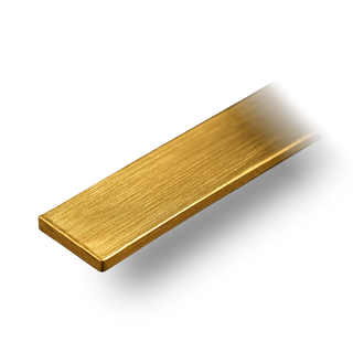 10K Yellow Flat Medium Wire