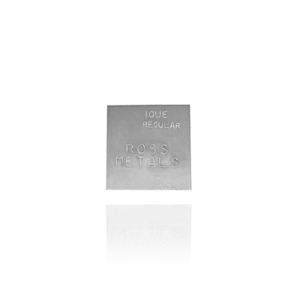 10K / 10 White Gold Plate Solder