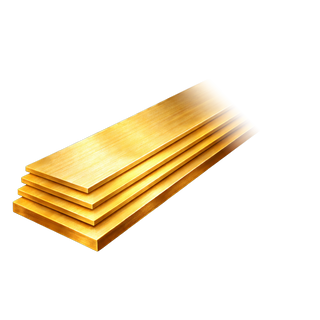 14K Yellow Flat Medium Plate (Sheet)