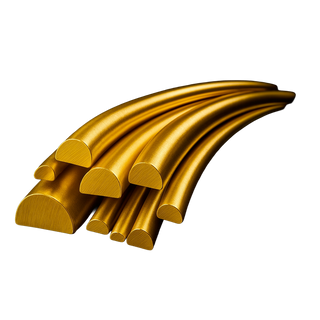 14K Yellow Domed Soft Wire