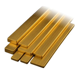 14K Yellow Flat Wire