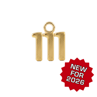 Basic Angel Pendants in 14K Gold (9.5mm) (Semi-Polished)