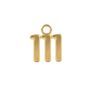 Basic Angel Pendants in 14K Gold (9.5mm) (Semi-Polished)